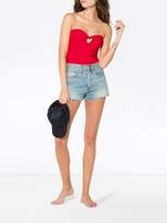 Thumbnail for your product : Paper London Florentine Red CutOut Swimsuit