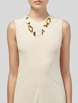Thumbnail for your product : Alexis Bittar Lucite Link Necklace Gold Lucite Link Necklace
