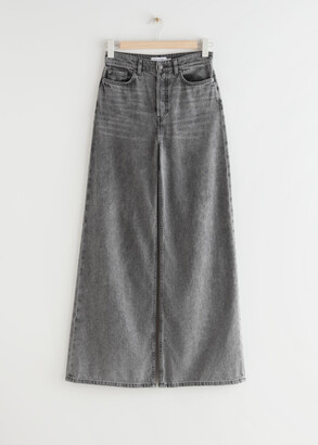 And other stories Wide High Waist Jeans