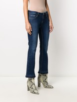 Thumbnail for your product : Liu Jo Low Rise Cropped Jeans
