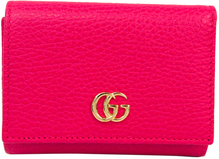 hot pink gucci wallet
