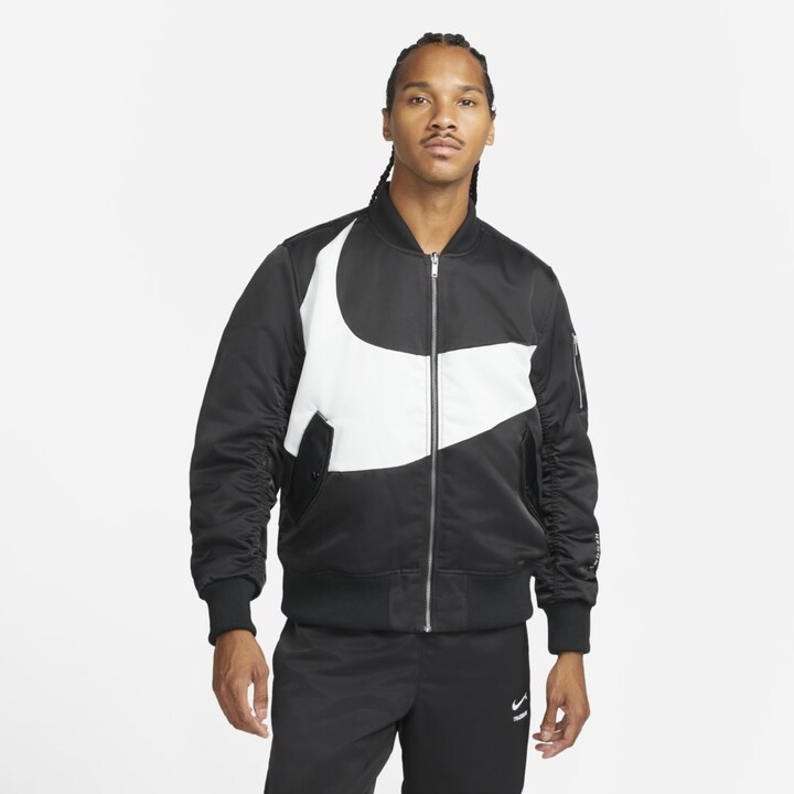 Nike Sportswear Swoosh Therma-FIT Men's Synthetic-Fill Bomber - ShopStyle  Jackets