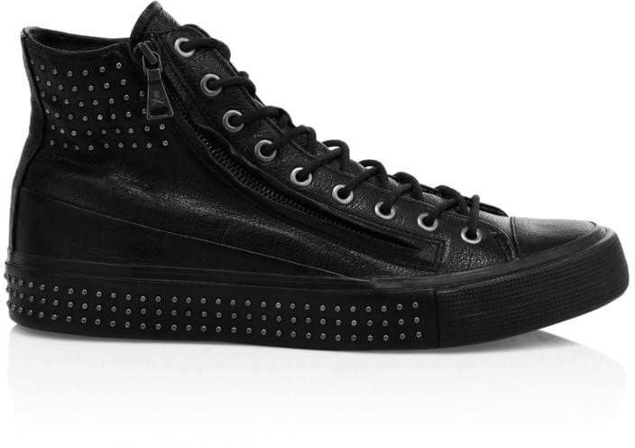 john varvatos studded mid top