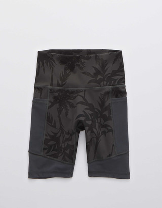 aerie move high waisted bike short