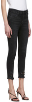Thumbnail for your product : A Gold E Black Sophie Hi Rise Crop Skinny Jeans
