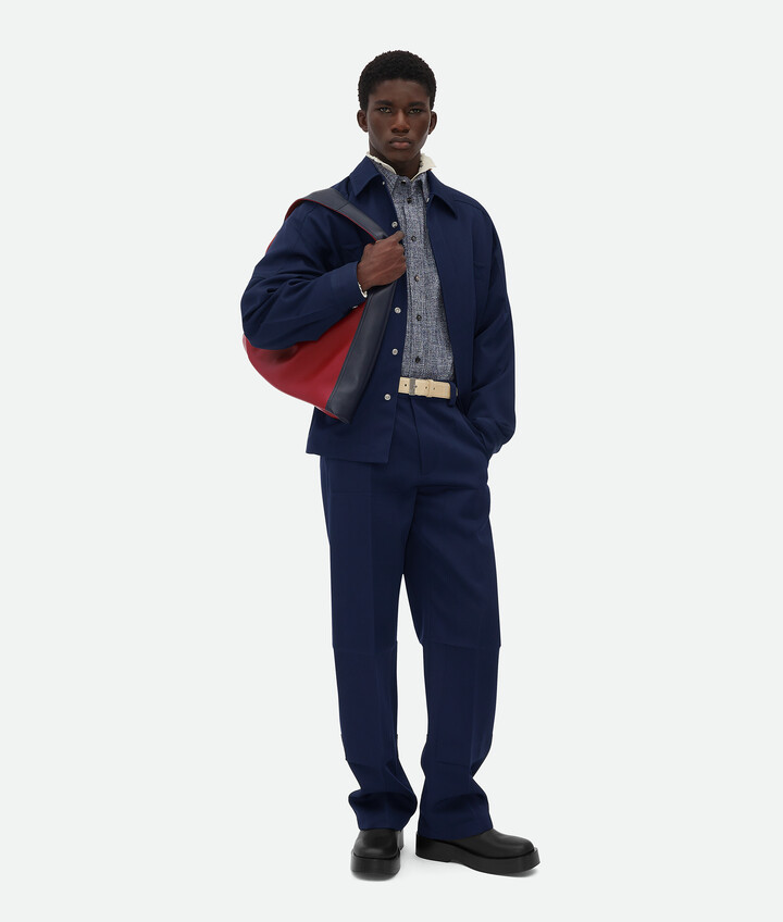 Bottega Veneta Wool Grain De Poudre Blouson