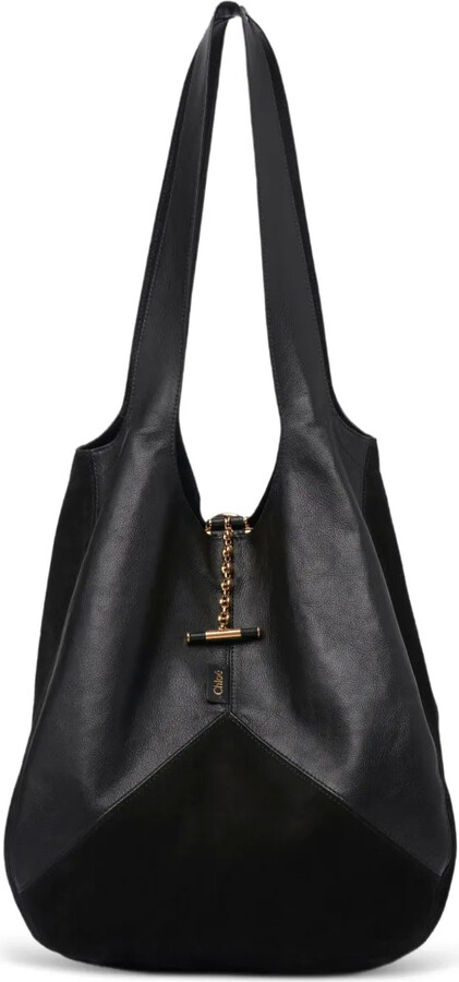 Chloé Panelled Chain Shoulder Bag