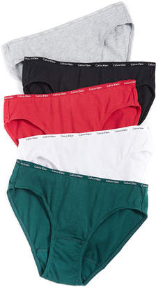 Calvin Klein Underwear Signature Cotton Bikini Briefs 5 Pack
