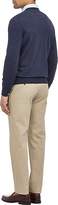 Thumbnail for your product : Brunello Cucinelli Men's Tipped V-neck Sweater - Navy