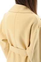 Thumbnail for your product : Sportmax 'bimba' Virgin Wool Belted Coat