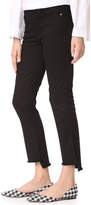 Thumbnail for your product : James Jeans Step Hem High Rise Jeans