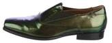 Thumbnail for your product : Alexander McQueen Iridescent Patent Leather Loafers