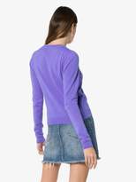 Thumbnail for your product : The Elder Statesman billy cropped cashmere jumper