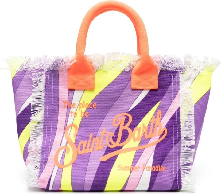 MC2 Saint Barth Kids Colette logo-print tote bag - ShopStyle