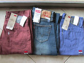 Thumbnail for your product : Levi's New Mens Levis 514- Overhaul (Blue) 4257, Andorra (Red) 0530, Purple 0452