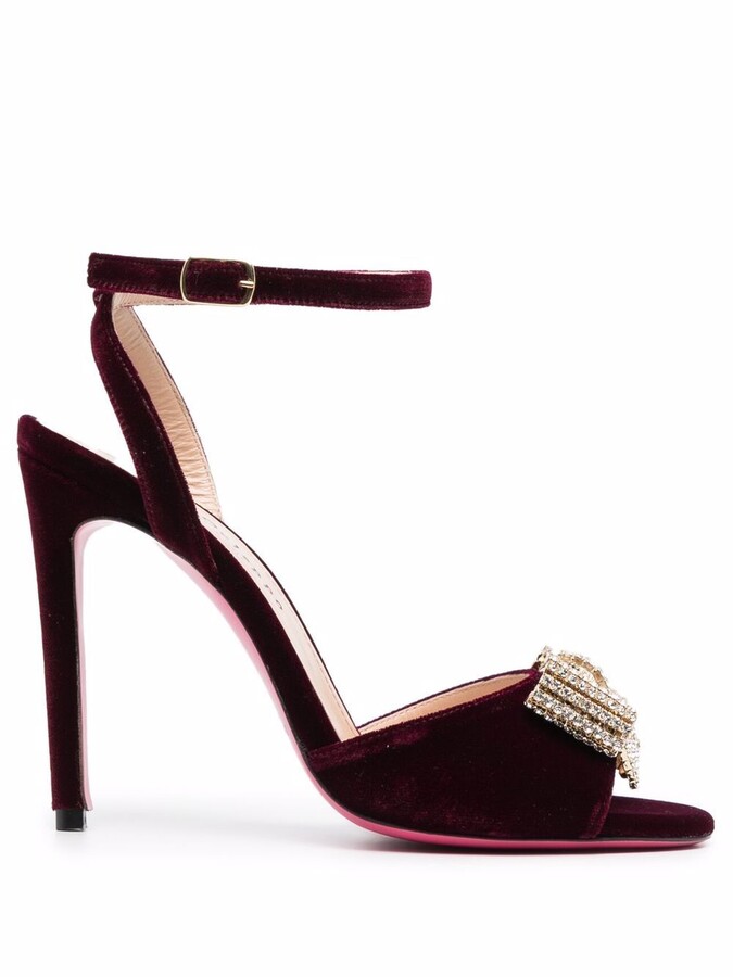 Red Embellished Heels | Shop The Largest Collection | ShopStyle