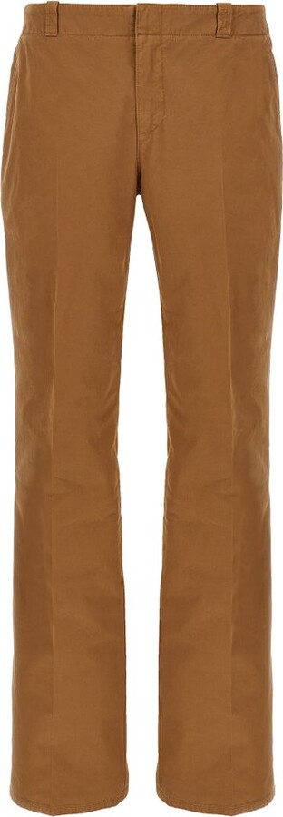 Alexander McQueen Low-Waisted Chino Trousers