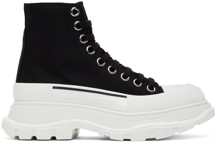 High Top Sneaker Black And White | ShopStyle