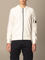 Thumbnail for your product : C.P. Company Hoodie in cotton with mini logo