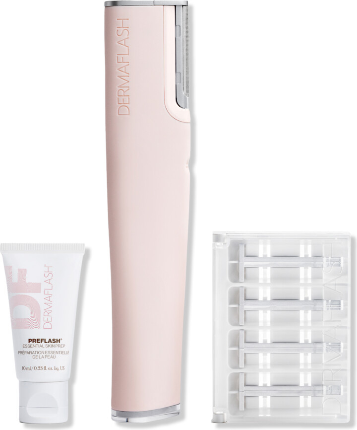 DERMAFLASH LUXE+ Advanced Sonic Dermaplaning + Peach Fuzz Removal