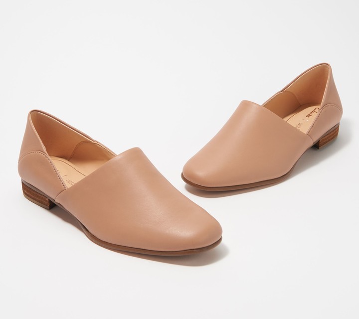 clarks nude shoes