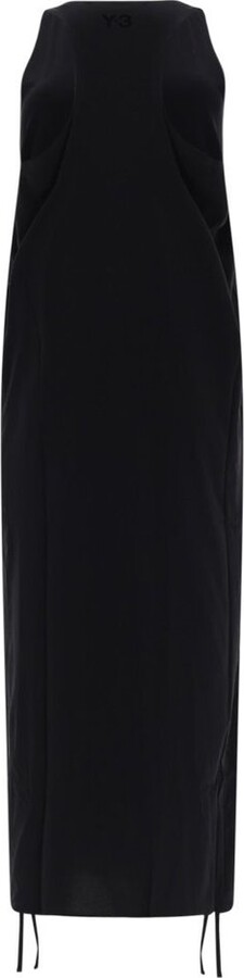 Y-3 Drawstring Column Dress