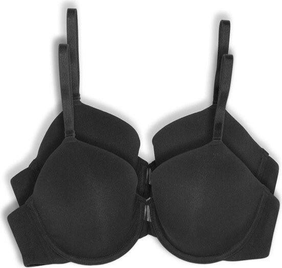 Felina|SoSmoothModalEverydayDemiT-ShirtBra|LightlyPadded|2-Pack