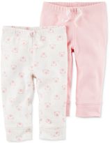 Thumbnail for your product : Carter's 2-Pk. Cotton Thermal Pants, Baby Girls (0-24 months)