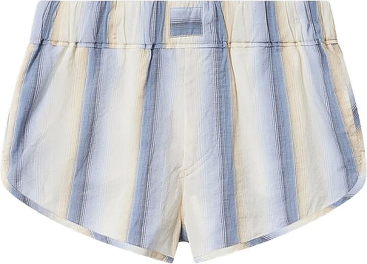 Isabel Marant Melinea striped shorts
