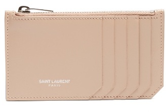 Saint Laurent Leather cardholder