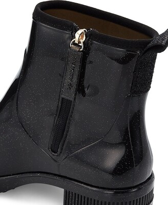 Kate Spade Puddle Glitter Ankle Rain Boots