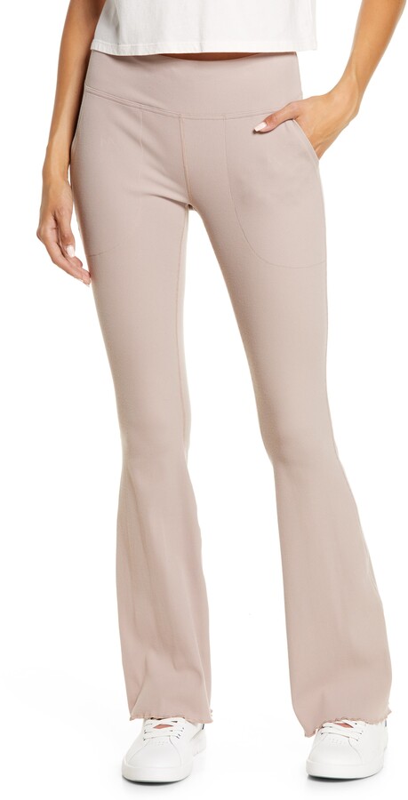Outdoor Voices Rib Flare Leg Pants - ShopStyle