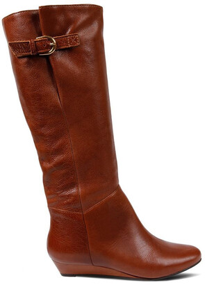 Real Cumplimiento a Habubu Steve Madden Intyce Cognac Leather - ShopStyle Boots