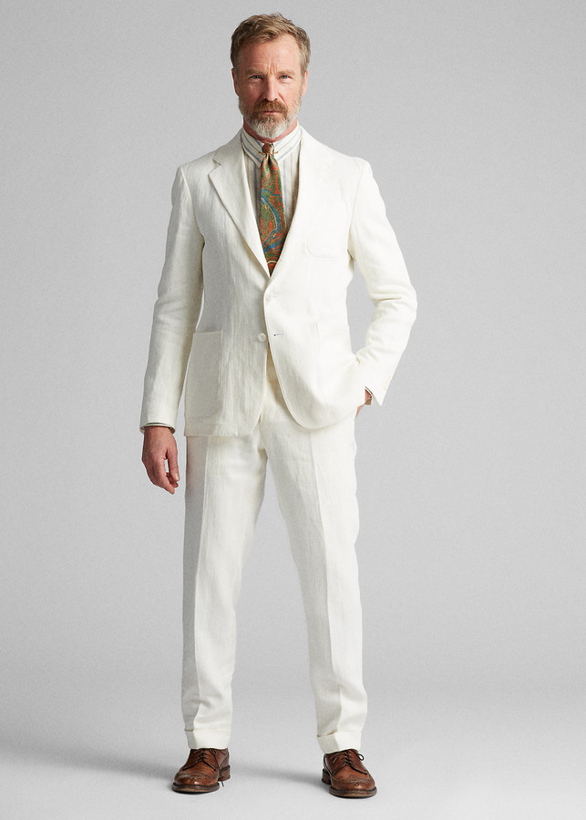 Ralph Lauren Linen Suit Jacket - ShopStyle Sport Coats & Blazers