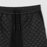 Thumbnail for your product : Burberry Childrens Monogram Quilted Panel Cotton Jogging Pants