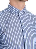 Thumbnail for your product : Finamore Striped Cotton Shirt