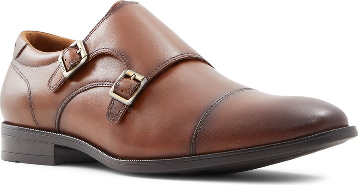 Aldo Leather Men's Brown Shoes | ShopStyle