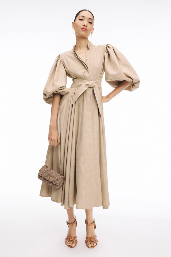 No Pise La Grama Bromelia Dress Brown