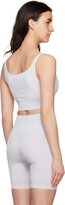 Thumbnail for your product : Misbhv Gray Graphic Sport Bra