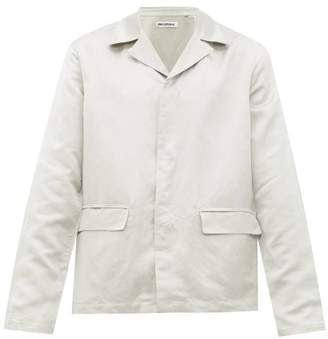 Our Legacy Piraya Linen-blend Shirt Jacket - Mens - White