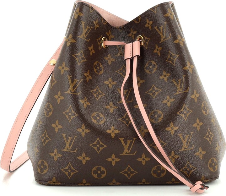 Louis Vuitton NeoNoe Handbag Monogram Raffia MM - ShopStyle