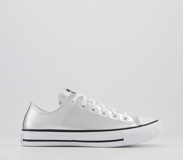 silver leather converse uk Off 55% - pizza-rg91.fr
