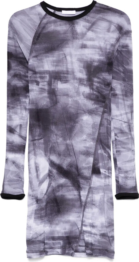 Helmut Lang Scribble dress