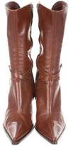 Thumbnail for your product : Sergio Rossi Leather Mid-Calf Boots