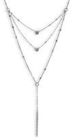 Thumbnail for your product : Lucky Brand Silver-Tone Triple Layer Necklace