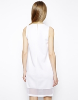 Thumbnail for your product : ASOS Shift Dress With Embellished Necklace