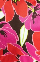 Thumbnail for your product : Kate Spade Tropical Print Peplum Sheath Dress