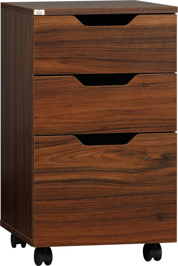 3 Drawer Office Storage Under Desk with Wheels