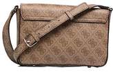 Thumbnail for your product : GUESS New Women's Joleen Crossbody Flap In Brown