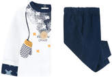 Thumbnail for your product : 3 Pommes Graphic T-shirt and velvet pants